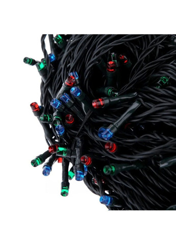 Світлодіодна внутрішня кімнатна гірлянда нитка на вікно ялинку камін з живленням від мережі 300LED (478683-Prob) Різнокольорова Unbranded (308336888)