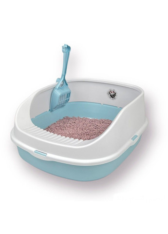 Лоток (туалет) для котів з лопаткою 48х38х20 см CAT IN BOX (301425544)