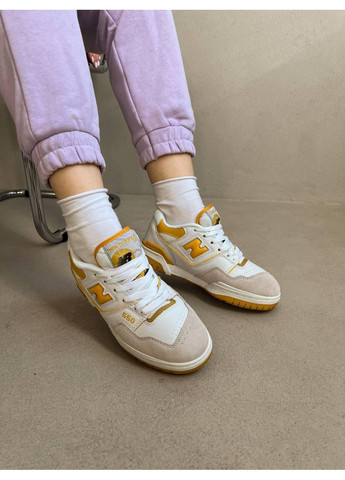 Бежеві Осінні кросівки чоловічі new balance 550 yellow нью беланс 550 No Brand
