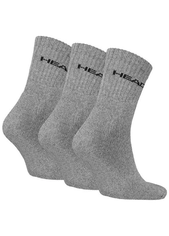 Комбіновані шкарпетки elements all sports short crew 3p сірий чол 701229009-004 Head (386424523)