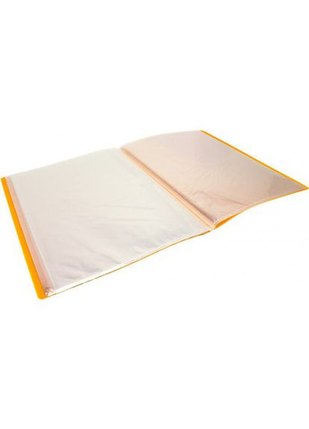 Папка з 40-ка файлами А4 жовта (4) (24) E30604-05 ECONOMIX (322498760)