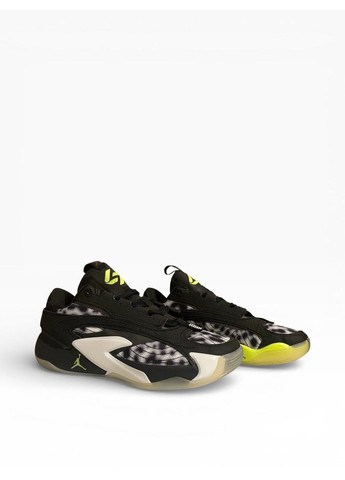Цветные кроссовки air luka 2 black volt No Brand