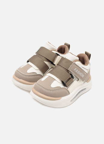 Кавові осінні кросівки на платформі для дівчинки колір кавовий цб-00266345 Yuki