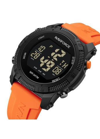 Наручний годинник чоловічий Europe Orange Чорний (3154) Naviforce (363318818)