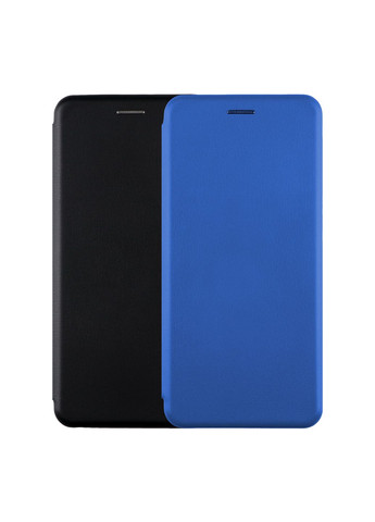 Чохол-книжка шкіра для Tecno Spark 20 Pro (KJ6) Blue No Brand Tecno Spark 20 Pro (KJ6) (336150713)