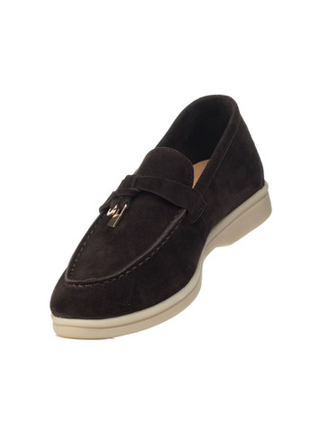 Marigo Жіночі Лофери (2771ТD) темно-коричневий з натуральна замша, україна — (353828177)