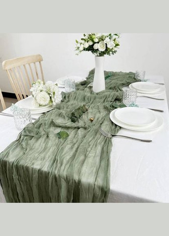 Дорожка ранер Leeseph 90х300 см зелена Malva (300860412)