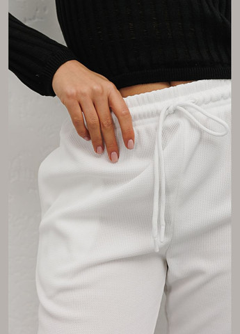 Жіночі трикотажні штани молочного кольору Arjen (289787514)
