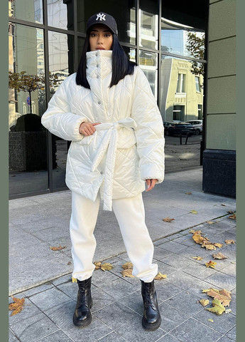 Біла демісезонна демісезонна жіноча куртка Liton