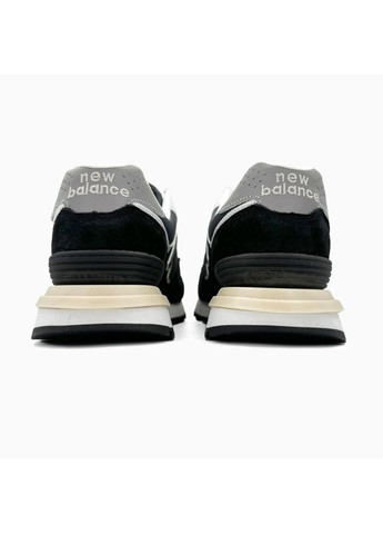 КРОСІВКИ ЖІНОЧІ NEW BALANCE 574 LEGACY STONE ISLAND BLACK WHITE НЬЮ БЕЛАНС 574 No Brand чорні демісезони (368867348)