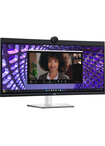 Монітор 34" P3424WEB HDMI, DP, USB-C, RJ-45, MM, IPS, 3440x1440, 21:9, sRGB 99%, CURVED, HAS, Cam Dell (362347728)