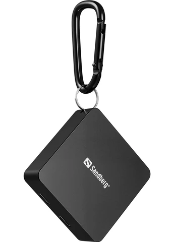 УМБ Magnetic Wireless 5000mAh 20W PD, 2xUSB-C, QI-15W for Apple watch and Airpods Sandberg (371632631)