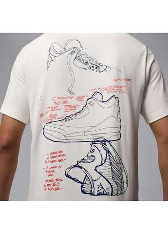 Біла футболка чоловіча rare air white Air Jordan