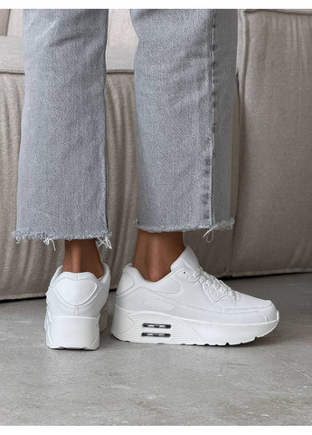 Стильные женские кроссовки No Brand белые демисезоны (353304765)