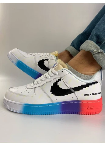 КРОСІВКИ ЖІНОЧІ NIKE AIR FORCE 1 HAVE A GOOD GAME НАЙК АІР ФОРС 1 No Brand комбіновані демісезони (391958070)