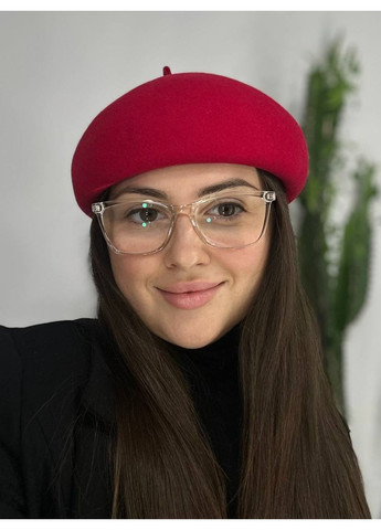 Жіночий формований вовняний берет капелюшок Diva чорний No Brand (369788709)