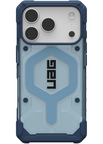 Чохол і ремінець для iPhone 17 Pro, Pathfinder Clear MagSafe Bundle, Blues Lanyard (1145511BV03) UAG (372465840)