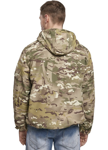 Комбинированная куртка анорок на флисе Brandit