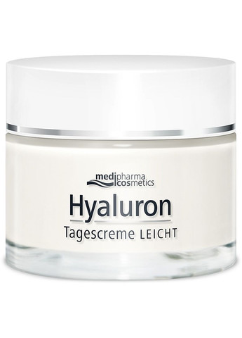 Легкий денний крем для обличчя Hyaluron 50ml (1521205-41081095) Medipharma Cosmetics (368628450)