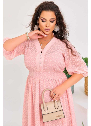 Розовое коктейльное платье "elegant charm" 22024 розовая Tanita-Romario