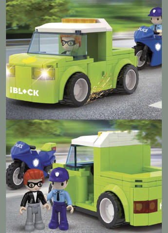 Конструктор Kids hits JUNIOR Police Motorbike in Pursuit колір різнокольоровий ЦБ-00265701 Iblock (308790589)