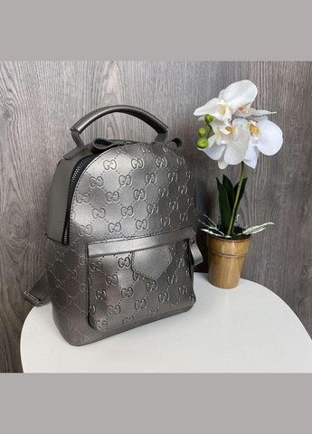 Женский мини рюкзак сумка с тиснением Разные цвета No Brand (301083130)