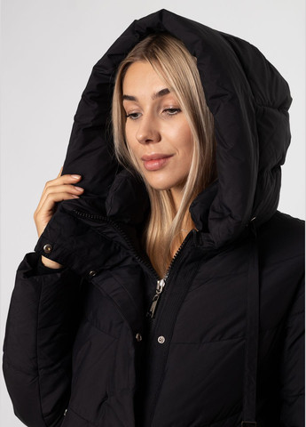 Чорний зимній Пуховик Snow Owl