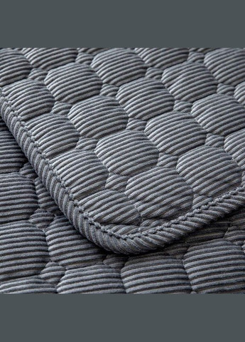 Покривало на диван 110х240 см Сіре No Brand (297743388)