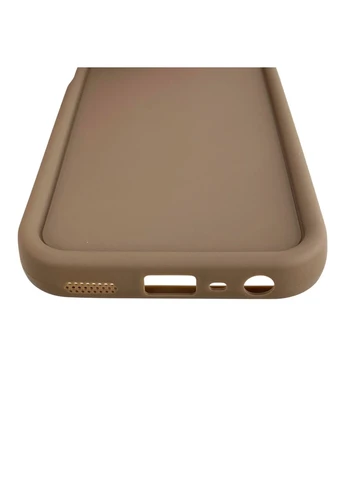 Чохол силіконовий Soft Touch для A16 коричневий (Повний захист камери) Oppo (394049522)