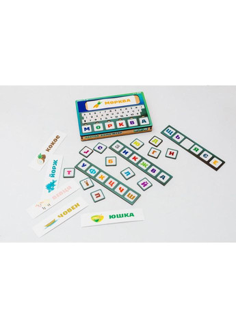 Деревянная игрушка-сортер "Азбука компьютер" Puz-73913, 32 карточки No Brand (330606473)