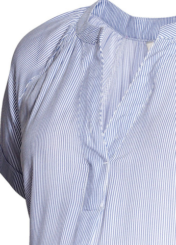 Синяя демисезонная блузка для беременных H&M