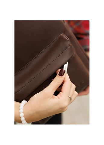 Женский рюкзак Brix Classic шоколадный Sambag (363831243)