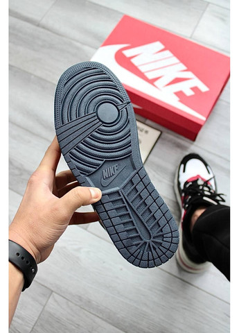 Білі Осінні кросівки чоловічі nike air jordan 1 retro high brown найк аір джордан No Brand