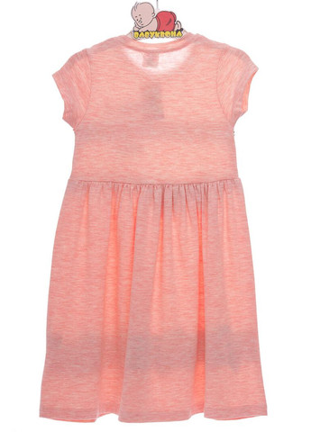 Рожева сукня трикотажна з коротким рукавом 104 см (39445) BABYKROHA (323469670)