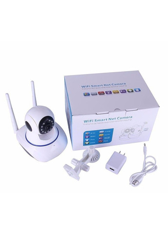 Панорамна камера відеоспостереження V380 Q5 IP Wi-Fi (360 градусів) Біла No Brand (332634928)