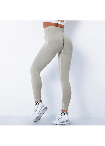 Легінси жіночі спортивні 10925 L сірі Fashion (294067255)