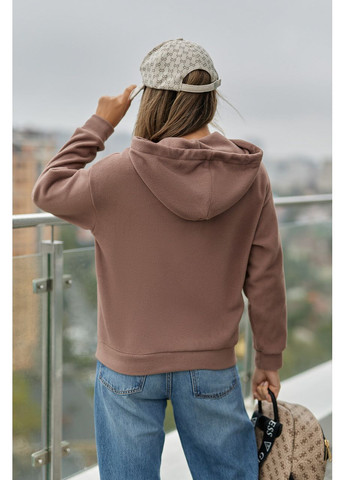 Теплая кофта худи оверсайз женская Fashion Girl (364313511)