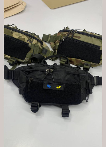 Бананка Т1 чорного кольору big velcro Mamakazala (337472033)