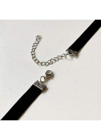 Чокер женский на шею, элегантный бархатный, с бусиной «Queen» (черный) China (367623345)