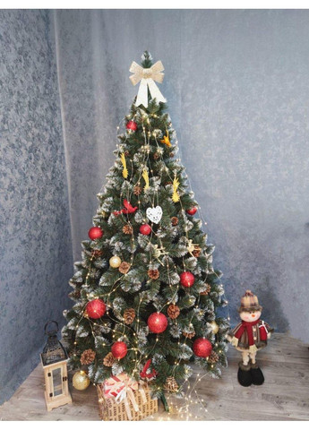 Елка искусственная SGX Элитная с шишками 2.50 м. Зеленая Yalynkar (366964383)