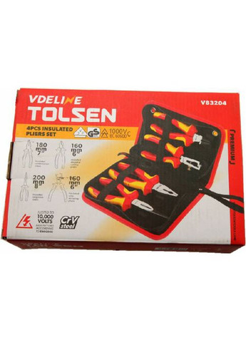 Набор инструментов 4шт. (V83204) Tolsen (323047247)