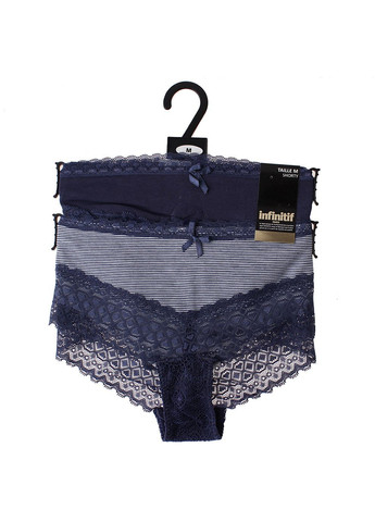 Трусики-шорти Sho Short F 2-pack blue/grey Infinitif (333957218)