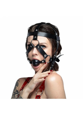 Маска-збруя з кляпом Head Harness Feral Feelings (323166009)