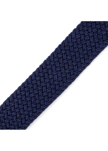 Текстильний чоловічий ремінь класика 20524 Синій Vintage (292849640)