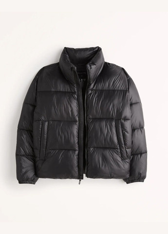 Черная демисезонная куртка af9110m Abercrombie & Fitch