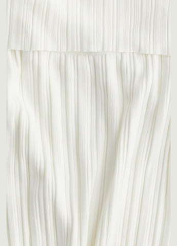 Белое платье для беременных H&M однотонное