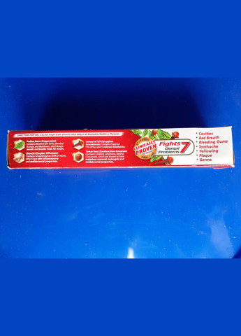 Зубна паста Дабур 200г, red, комплексний догляд за порожниною рота Dabur (324102343)