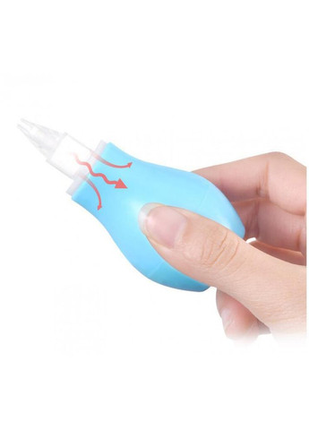 Аспіратор-соплевідсмоктувач блакитний 79090 No Brand (368566332)