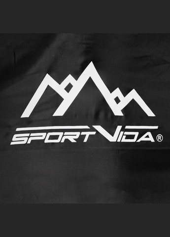 Спальный мешок (спальник) одеяло +2...+21°C R Black/Grey SportVida SV-CC0062 (297082689)