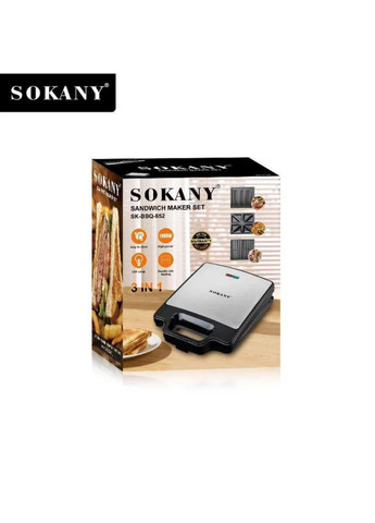 Сэндвичница с пластинами 3в1 Sokany SK-BBQ-852 (317627252)